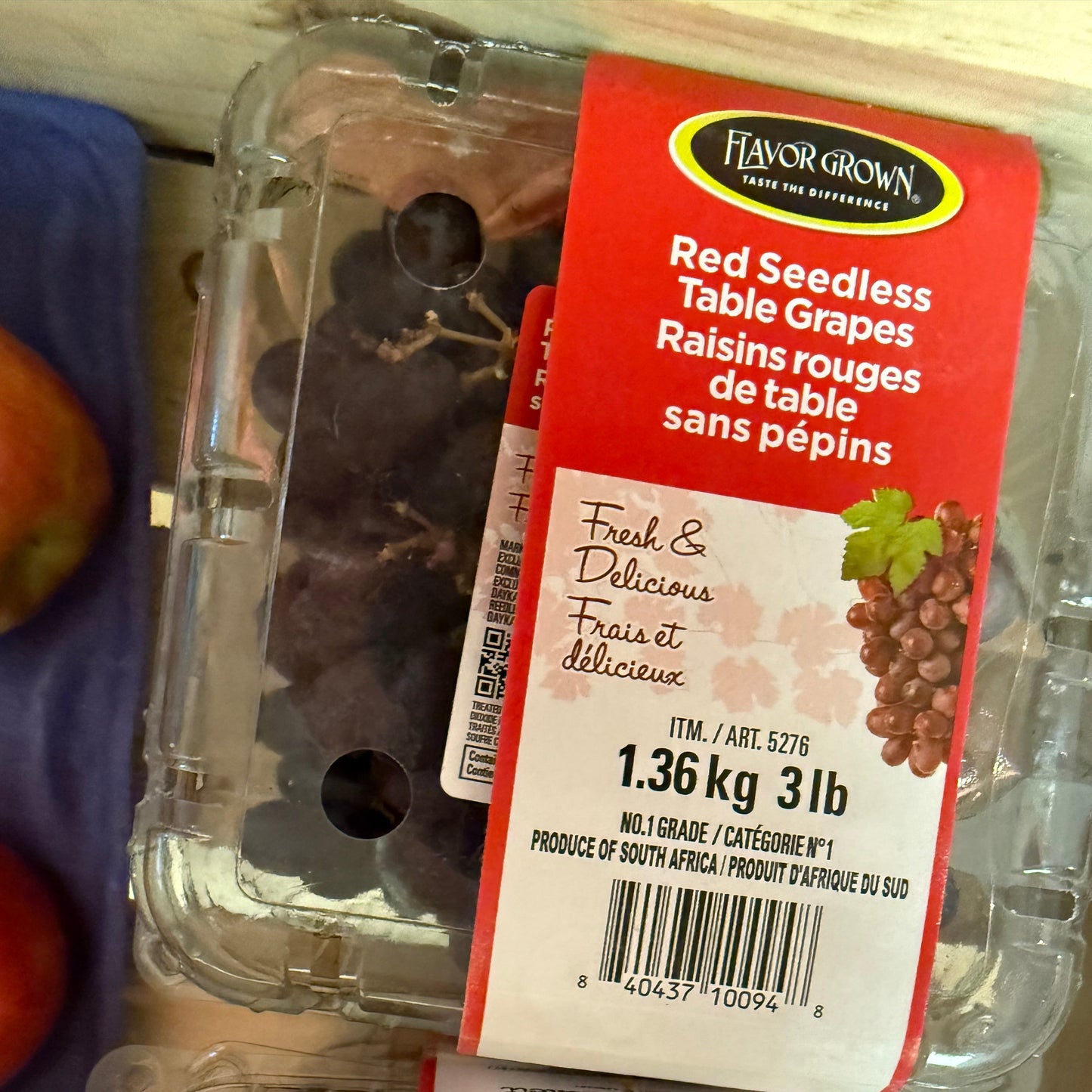 Red Seedless Grapes